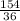 \frac{154}{36}