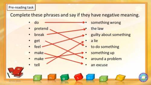 1 Complete phrases 1-8 with the verbs in the box. Then check your answers in the Right or Wrong? sur