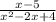 \frac{x - 5}{ {x}^{2} - 2x + 4} \\