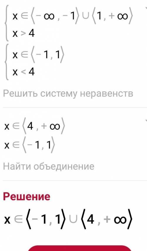 (x+1)(x-1)(x-4)>0 Решение и ответ щас оценка вляеит на стипендию