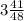 3\frac{41}{48\\}