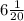 6\frac{1}{20}