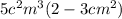 5 {c}^{2} {m}^{3} (2 - 3c {m}^{2} )