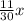 \frac{11}{30} x