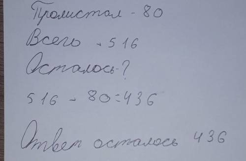 Серёжа пролистал 80 страниц детской энциклопедии, что составляет 516 всей детской энциклопедии. Опре