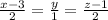 \frac{x-3}{2} =\frac{y}{1} =\frac{z-1}{2}