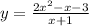 y=\frac{2x^2-x-3}{x+1}