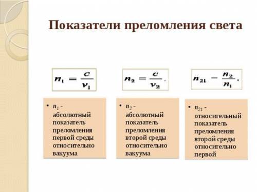 Угол падения луча на поверхность воздух-стекло: 31°. Угол преломления: 22°. Найти показатель преломл