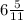 6 \frac{5}{11}