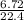 \frac{6.72}{22.4}