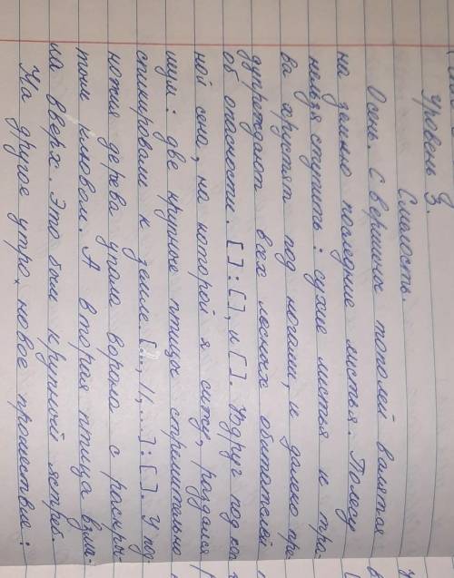 Задание. Прочитайте текст, определите его тему и идею. Выпишите только бессоюзные сложные предложени