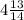 4\frac{13}{14}