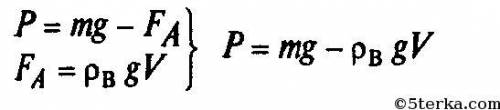 2. Какую силу необходимо приложить к погруженной в воду горной породе массой 30 кг и массой 0,012 м3