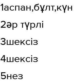 1. Аспан денелеріне не жатады? 2.Жұлдыз неден тұрады?3.Күн мен жұлдыз жерге қалай орналасқан?4.Бізді