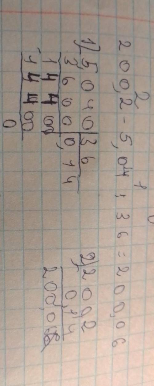 В слобик Найдите занчение выражений 1)80,16+10,5÷25 2)200,2-5,04÷36 3)119,6÷13-5,8 4)30,34÷37+18,18