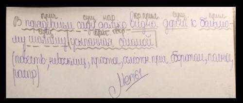 Цифра 3 слова Саду в предложение: В осенним³ саду³ далеко видна дорога к большому³ шалашу и сам шала