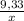 \frac{9,33}{x}