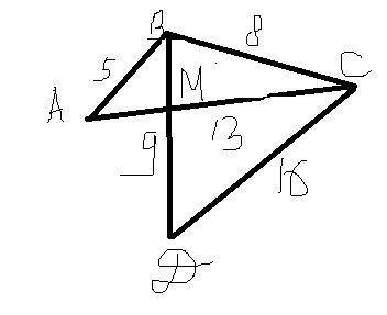 AB=5см BC=8см BD=9см AC=13см CD=16см. Укажите точки, которые лежат на одной прямой​