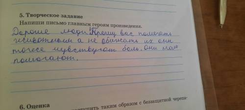 Напиши письмо любому герою рассказа про Сарли черепаху с большого барьерного рифа