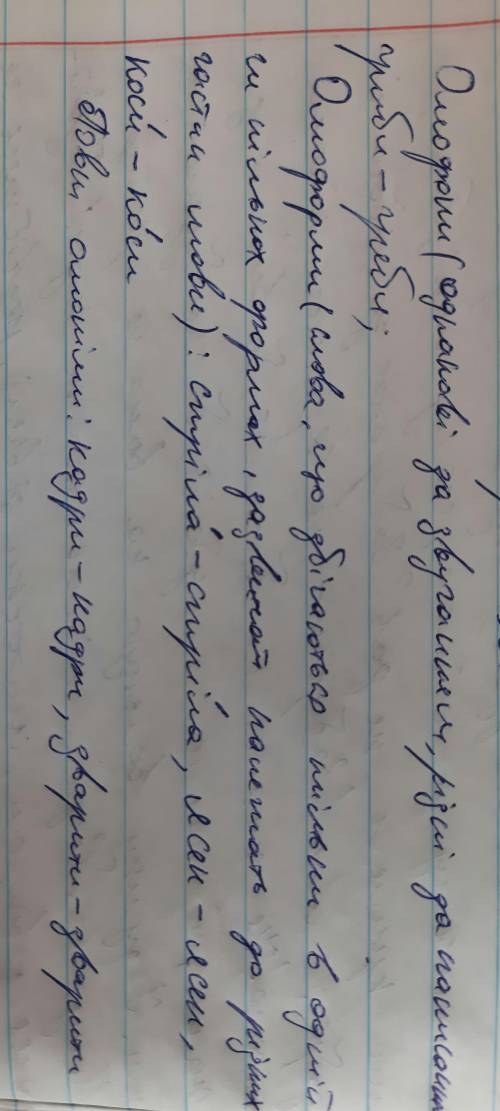 Визначте в поданих реченнях і словосполученнях омоніми й поділіть їх на групи: 1) повні; 2) неповні