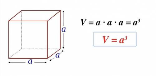 2. Если объем куба V = a3 то а = ... .​