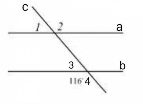 По данным рисунка найдите углы 1 и 2 если a || b