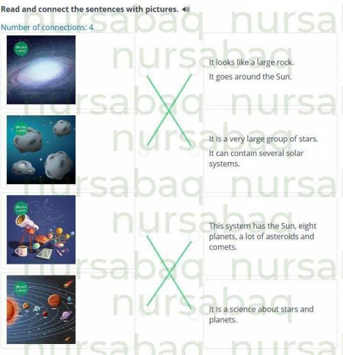 Read and connect the sentences with pictures.Number of connections: 4It looks like a largerock.It go