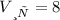 V{\small{_{Пир}}}=8