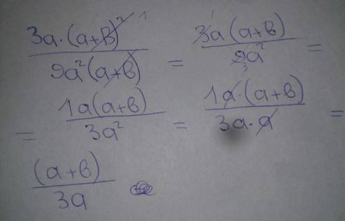 Сократите дробь: 3a (a+b)1)9a” (a+b)10a²b(x - y)2)15a*b(x - y)?x (y – z).5)x (y – 2)8m(a+b)6) 4m(a+b