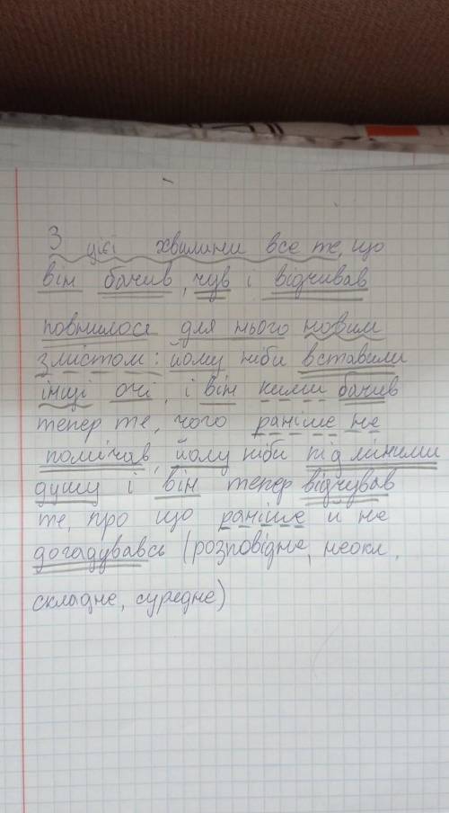 З цієї хвилини все те, що він бачив навколо себе, чув і відчував, повнилося для нього новим змістом: