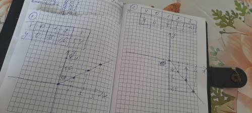 Постройте графики прямой пропорциональности 1)y=0,8x 2)y=-5/6x ДАЙТЕ ПОЛНЫЙ РАЗБОР.