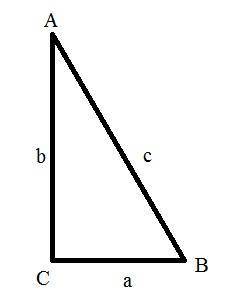 Знайдіть невідомі сторони й гострі кути прямокутного трикутника за такими даними: 1) за двома катета