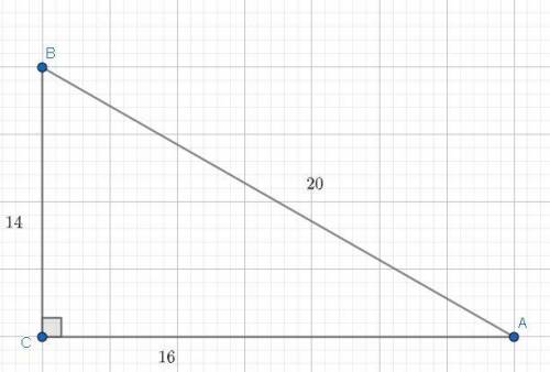 У ∆ABC ∠C=90⁰, АB = 20 см, sin∠B = 4/5. Знайдіть невідомі сторони трикутника.