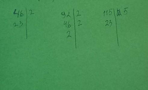 938. Найдите наибольший общий делитель чисел: 2) 32; 48; 102;4) 44; 110; 154; 6) 46; 92; 115.​