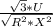 \frac{\sqrt{3} *U}{\sqrt{R^{2} *X^{2} } }