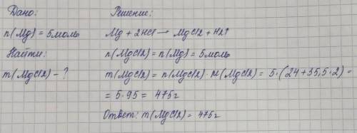 Варіант IV (достатнього рівня) Магній кількістю речовини 5 моль прореагував з надлишком хлоридноїЕки