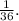 \frac{1}{36}.