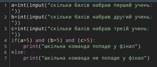 Мовою пайтон Шкільна команда шахістів із трьох учнів потрапляє до фінальних міських змагань у випадк