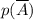 p(\overline{A})