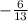 -\frac{6}{13}