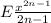 E\frac{x^{2n-1}}{2n-1}