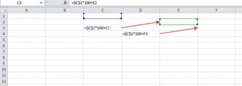 Дан фрагмент электронной таблицы. Из ячейки С3 в ячейку D4 была скопирована формула. При копировании