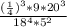 \frac{(\frac{1}{4})^{3} *9*20^{3} }{18^{4}*5^{2} }