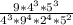 \frac{9*4^{3}*5^{3}}{4^{3}*9^{4}*2^{4}*5^{2}}