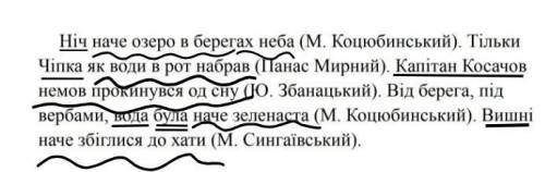 Визначте порівняльні звороти. підкресліть головні члени речення