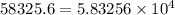 58325.6 = 5.83256 \times 10^{4}