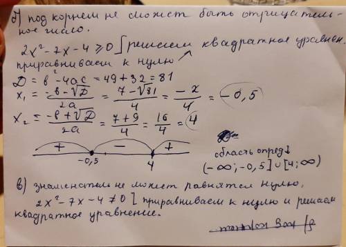 Найти область определения функции.