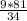 \frac{9*81}{34}