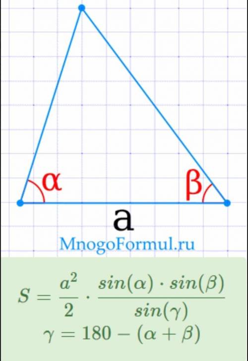 Определи площадь треугольника NLC, если NC=4 cм, ∡N=45°, ∡ L=75° все приблизительные числа в расчёта