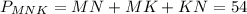 P_{MNK}=MN+MK+KN=54